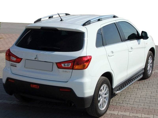Side area BlackLine (2 pieces, aluminum) for Mitsubishi ASX 2010-2023 - Reelken Auto