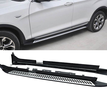 The original threshold V2 (2 pieces, aluminum) for BMW X4 F-26 2014-2018 - Reelken Auto