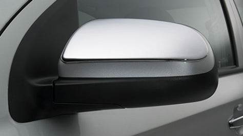 Lining the mirrors (2 PCs., stainless.) for Chevrolet Aveo T250 2005-2011 - Reelken Auto