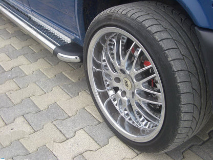 Side Steps KB002 d60mm (2 pcs, stainless steel) for Volkswagen T4 Caravelle/Multivan 1990-2003 - image 4