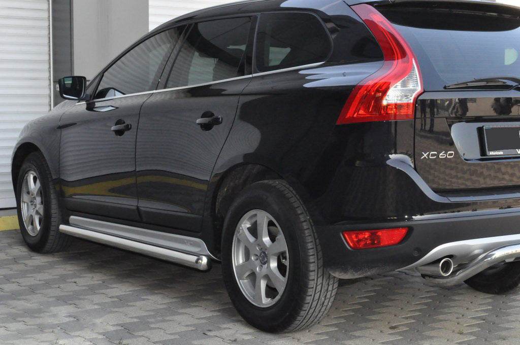 Side pipes BB004 (2 pieces, stainless steel) for Volvo XC60 2009-2017 - Reelken Auto