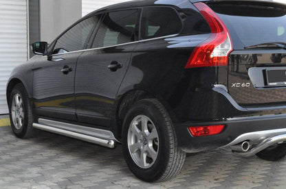 Side pipes BB004 (2 pieces, stainless steel) for Volvo XC60 2009-2017 - Reelken Auto
