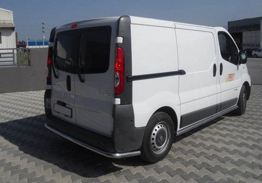 Back protection AK005 (stainless) for Opel Vivaro 2001-2015 - Reelken Auto