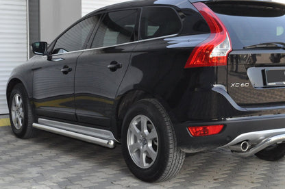 Side Bars BB004 (2 pcs, stainless steel) for Volvo XC60 2009-2017 - image 1