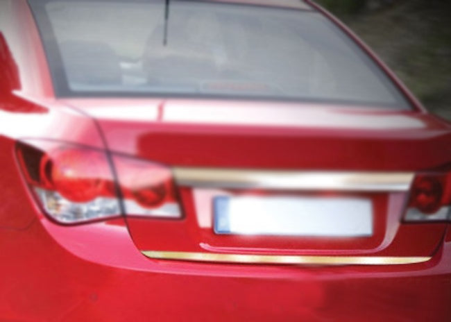 Pad on the edge of the trunk (stainless) for Chevrolet Cruze 2009-2015 - image 3