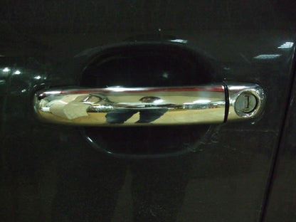 Chrome Door Handle Covers (4 pcs, Stainless Steel) for Audi Q7 2005-2015 - image 4