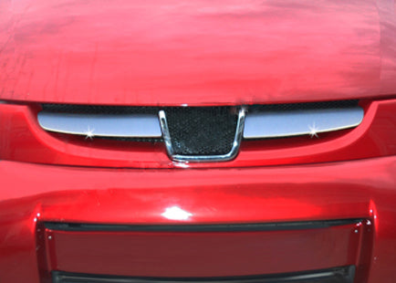 Radiator grille trims 2004-2008 (2 pcs., stainless steel) for Peugeot Partner 1996-2008 - image 1