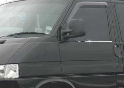 Moldings glass (2 pieces, stainless steel) for Volkswagen T4 Caravelle/Multivan - image 1