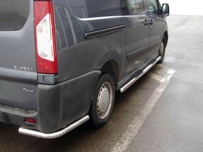 Rear corners AK003 (2 pieces, stainless.) for Fiat Scudo 2007-2015 - Reelken Auto
