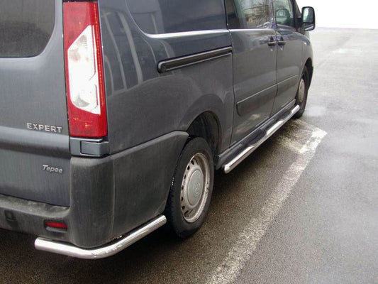 Rear corners AK003 (2 pieces, stainless.) for Fiat Scudo 2007-2015 - Reelken Auto