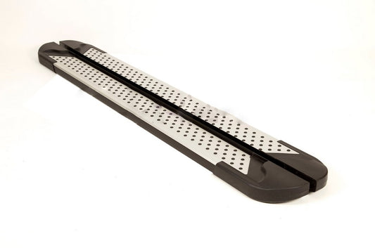 Side Steps Allmond Grey (2 pcs, Aluminum) for Nissan Navara/NP300 2016- - image 1