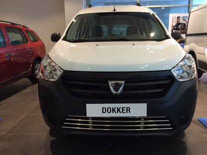 Front Bumper Grille Stainless Steel for Renault Dokker 2013-2022 - image 9