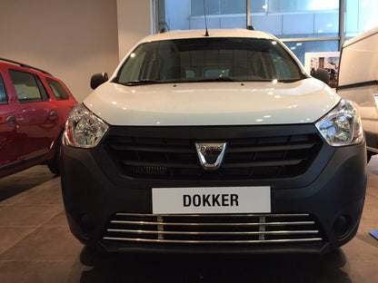 Front Bumper Grille Stainless Steel for Renault Dokker 2013-2022 - image 10