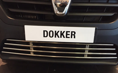 Front Bumper Grille Stainless Steel for Renault Dokker 2013-2022 - image 5