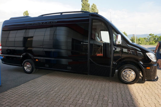 Stainless Steel Wheel Covers Exclusive V2 (2-ring, 4 pcs) for Volkswagen Crafter 2006-2016 - image 2