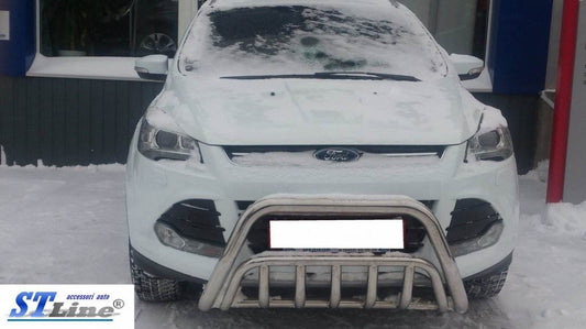 The WT002 bumper guard (stainless) for Ford Kuga/Escape 2013-2019 - Reelken Auto