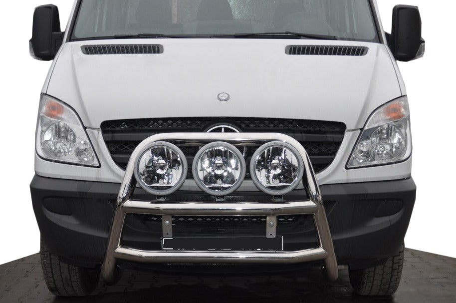 High Bull Bar WT018 (Stainless Steel) for Mercedes Sprinter W906 2006-2018 - image 1