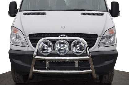 High Bull Bar WT018 (Stainless Steel) for Mercedes Sprinter W906 2006-2018 - image 1