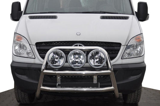 High Bull Bar WT018 (Stainless Steel) for Mercedes Sprinter W906 2006-2018 - image 1