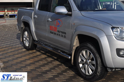 Side Bars (2 pcs, Stainless Steel) for Volkswagen Amarok 2010-2022 - image 7