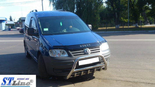 The WT003 bumper guard (stainless) for Volkswagen Caddy 2004-2010 - image 2