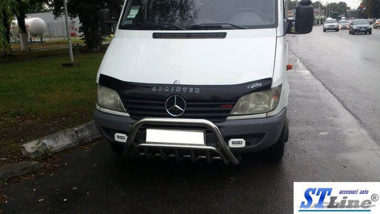 The WT002 bumper guard (stainless) for Mercedes Sprinter W901/902/903/904/905 1995-2006 - Reelken Auto
