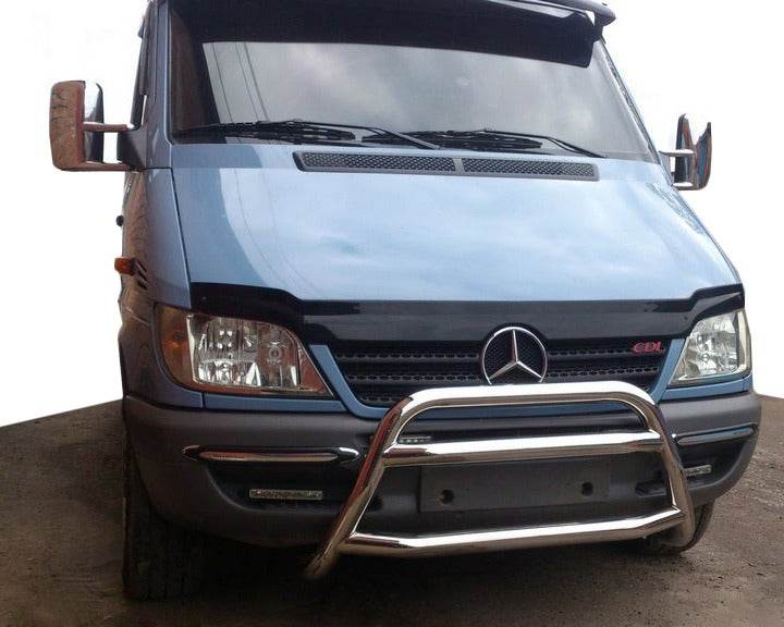 The WT022 bumper guard (stainless) for Mercedes Sprinter W901/902/903/904/905 1995-2006 - Reelken Auto