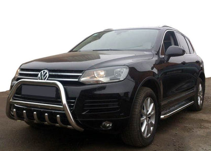 Kangaroo cage WT003 (stainless steel) for Volkswagen Touareg 2010-2018 - Reelken Auto