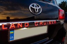 Plank above the LED number (2016+) for Toyota Land Cruiser 200 - Reelken Auto