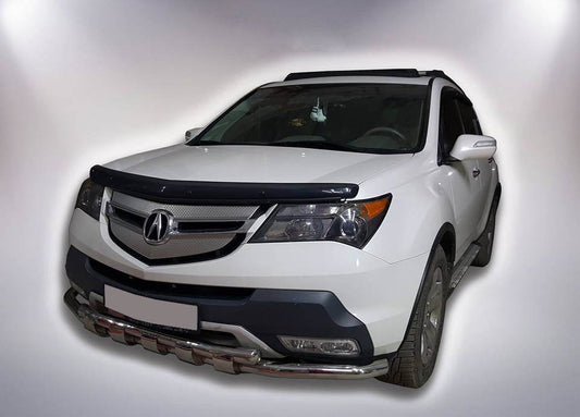 Front protection B1-47 (stainless steel) for Acura MDX 2007-2013 - Reelken Auto
