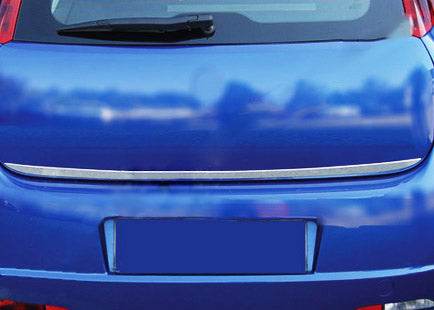 Trunk edge (stainless steel) for Fiat Punto Grande/EVO 2006-2018 - Reelken Auto