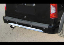 Rear bumper protector end piece (stainless steel) for Ford Connect 2010-2013 - image 1