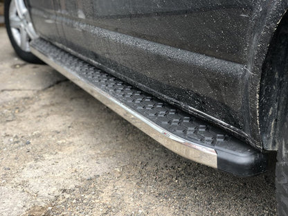 Side area BlackLine (2 pieces, aluminum) for Volkswagen T5 Transporter 2003-2010 - image 1