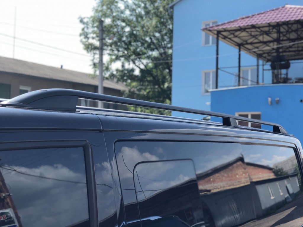 Skyport Roof Rails (black) for Volkswagen T5 Multivan 2003–2010 - image 3