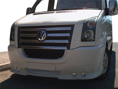 Front bumper cover with 4 headlights 2006-2011 (paintable) for Volkswagen Crafter 2006-2016 - image 2