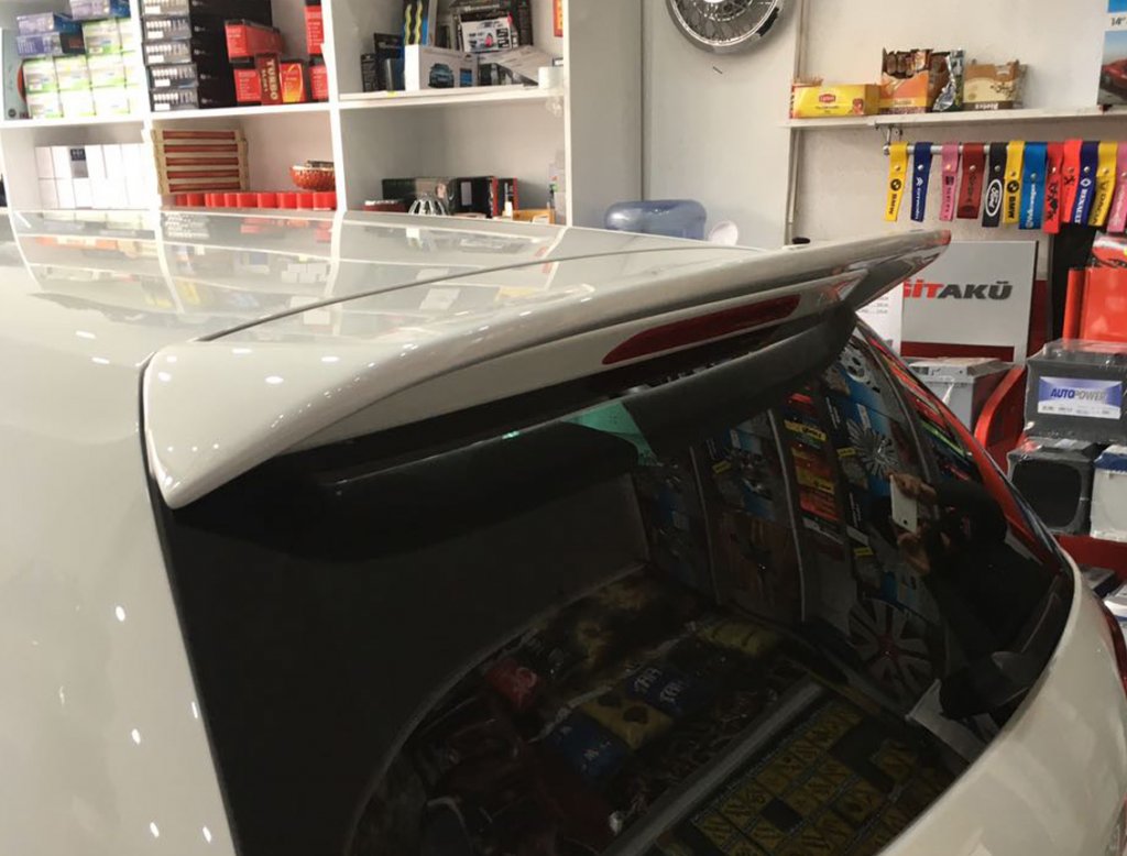 Rear Spoiler Meliset HB (primed for painting) for Volkswagen Golf 7/E-Golf 2012-2020 - image 1