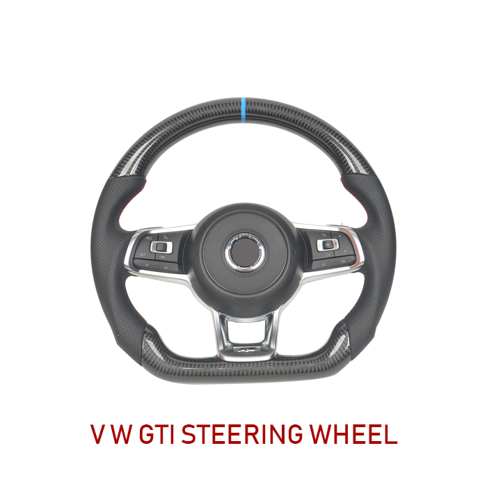 Steering Wheel (Carbon) for Volkswagen Golf 6 2008-2014 - image 1