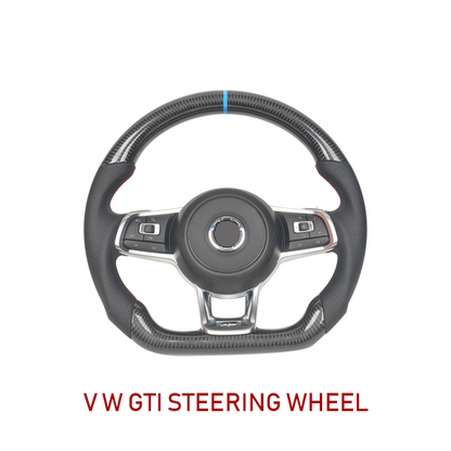Steering Wheel (Carbon) for Volkswagen Golf 6 2008-2014 - image 1