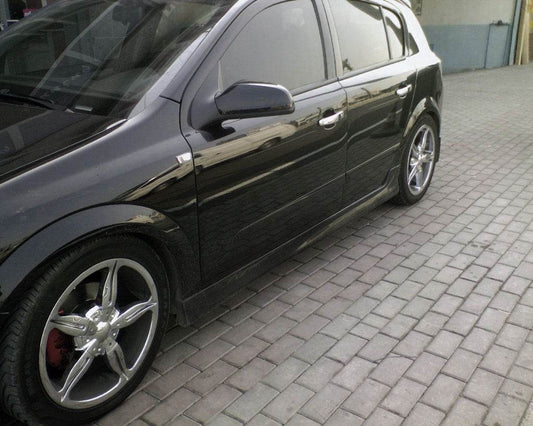 Side skirts HB (for painting) for Opel Astra H 2004-2013 - Reelken Auto