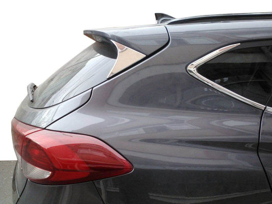 Overlay the triangle on the trunk lid (stainless steel) for Hyundai Tucson TL 2016-2021 - Reelken Auto