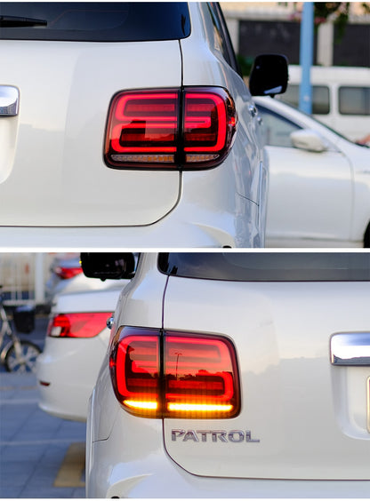 LED Tail Lights (RED-Sequential) for Nissan Armada 2016-2024 - image 2