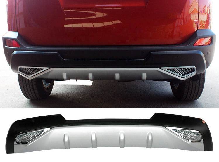 Cover on the rear bumper PZ415-X0462-00 (2013-2016) for Toyota Rav 4 2013-2018 - Reelken Auto