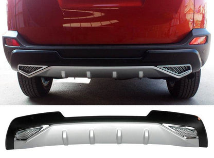 Cover on the rear bumper PZ415-X0462-00 (2013-2016) for Toyota Rav 4 2013-2018 - Reelken Auto