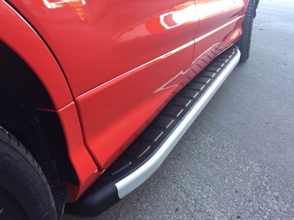 Fullmond lateral platforms (2 PCs Alu.) for Skoda Karoq - Reelken Auto