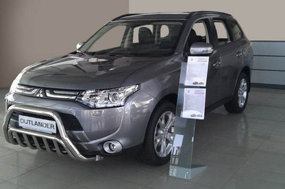 The WT002 bumper guard (stainless) for Mitsubishi Outlander 2012-2021 - Reelken Auto