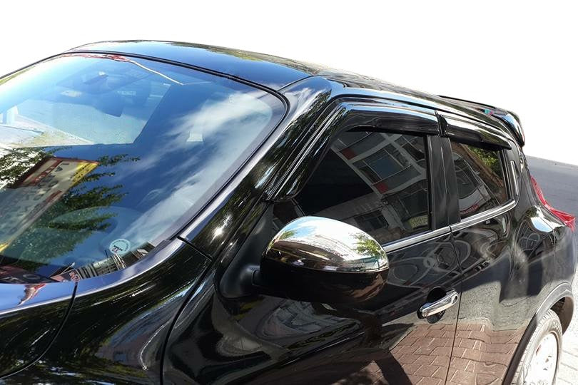 Window Deflectors (4 pcs, Sunplex Sport) for Nissan Juke 2010-2019 - image 3