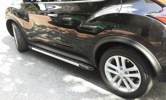 Side Steps Duru (2 pcs, Aluminum) for Nissan Juke 2010-2019 - image 1