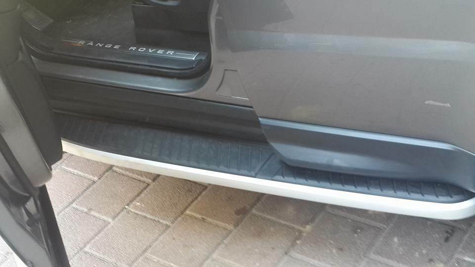 Side sills (2 pieces, aluminum) for Range Rover Sport 2005-2013 - Reelken Auto