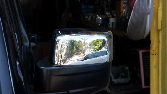 Mirror Covers (2 pcs, Stainless Steel) for Dodge Nitro 2006-2011 - image 2