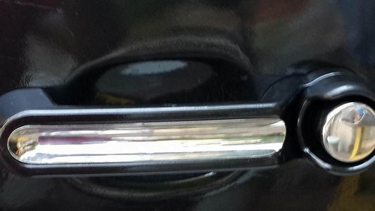 Pads on the handles (stainless) for Dodge Nitro 2007↗ - Reelken Auto